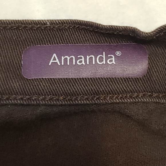 BOGO Free🦋  Gloria Vanderbilt Amanda High-Rise Brown Jeans - Picture 7 of 15